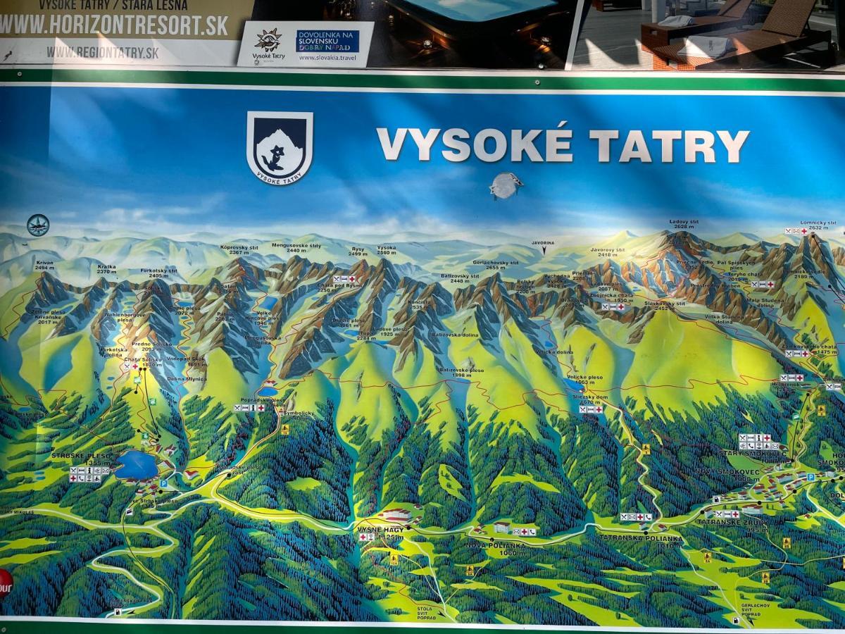 Apartman Bystrina Vysoké Tatry Eksteriør billede